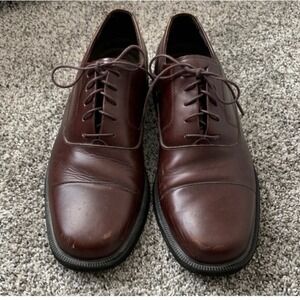 Rockport Men's Casual Brown Dress Shoes Laced Leather Oxfords 10.5‎ Nice